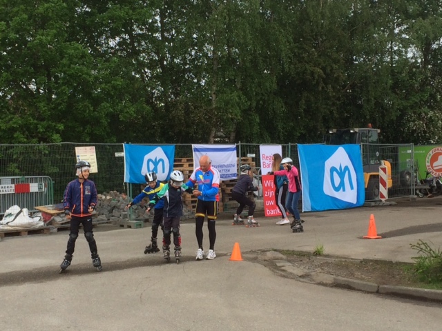 Skeeleren tijdens sportdagen